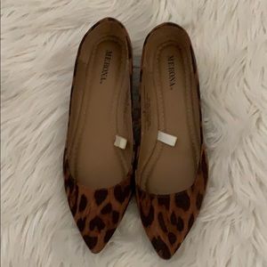 Leopard Print Flats